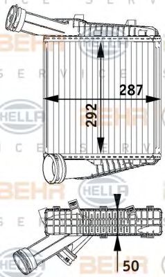 Intercooler, compresor