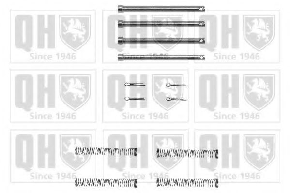 Set accesorii, placute frana