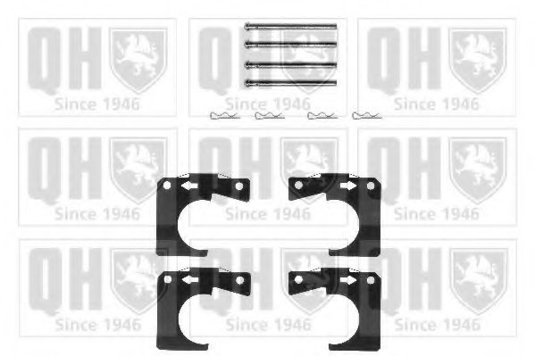 Set accesorii, placute frana