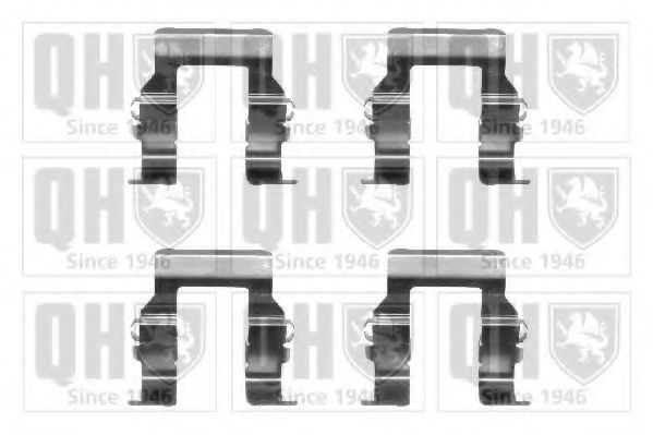 Set accesorii, placute frana