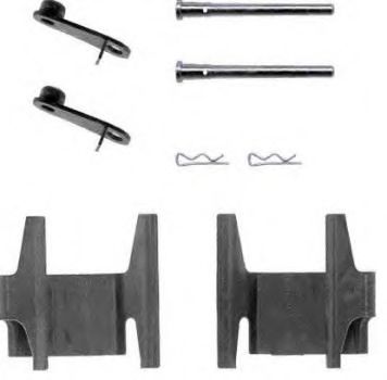 Set accesorii, placute frana