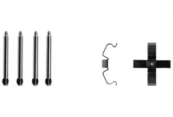 Set accesorii, placute frana