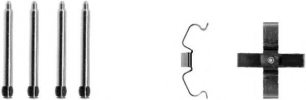 Set accesorii, placute frana