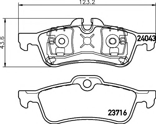 Set frana, frana disc