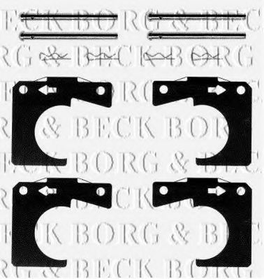 Set accesorii, placute frana