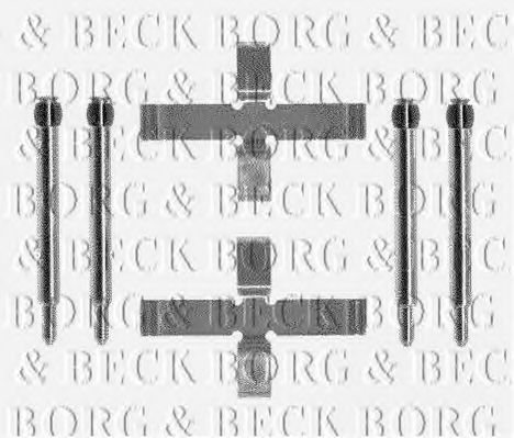 Set accesorii, placute frana