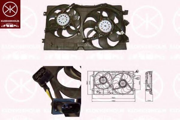 Ventilator, radiator