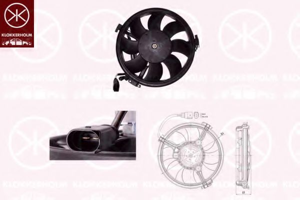 Ventilator, radiator