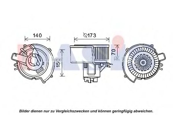 Ventilator, habitaclu